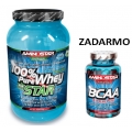 100% Pure Whey Star + BCAA 120 cps. ZDARMA